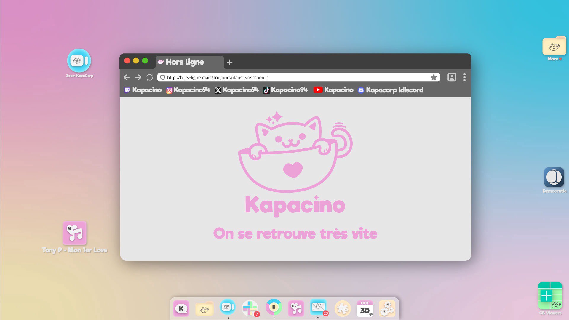 Kapacino Offline Background