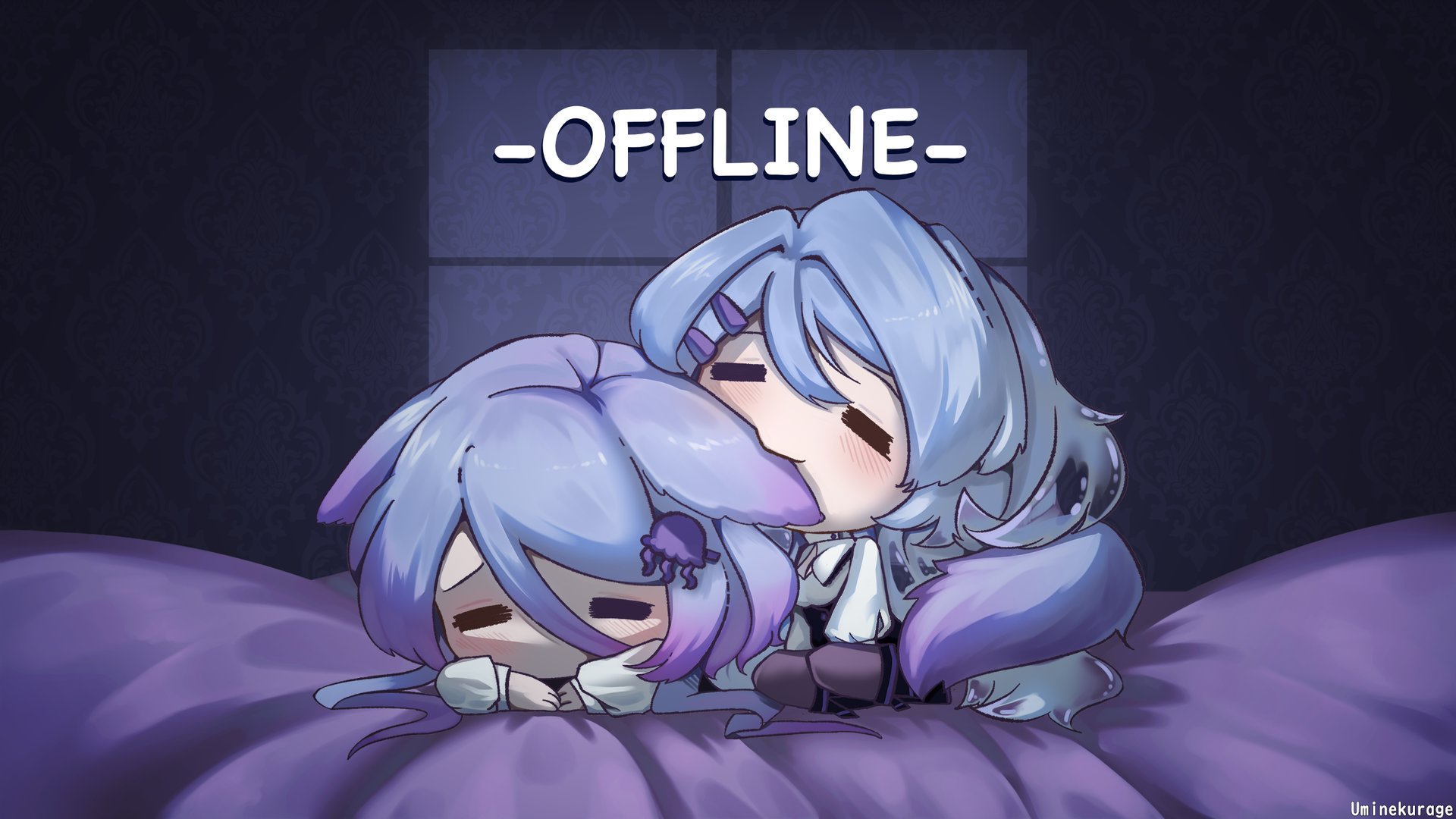 只是個水母 Offline Background