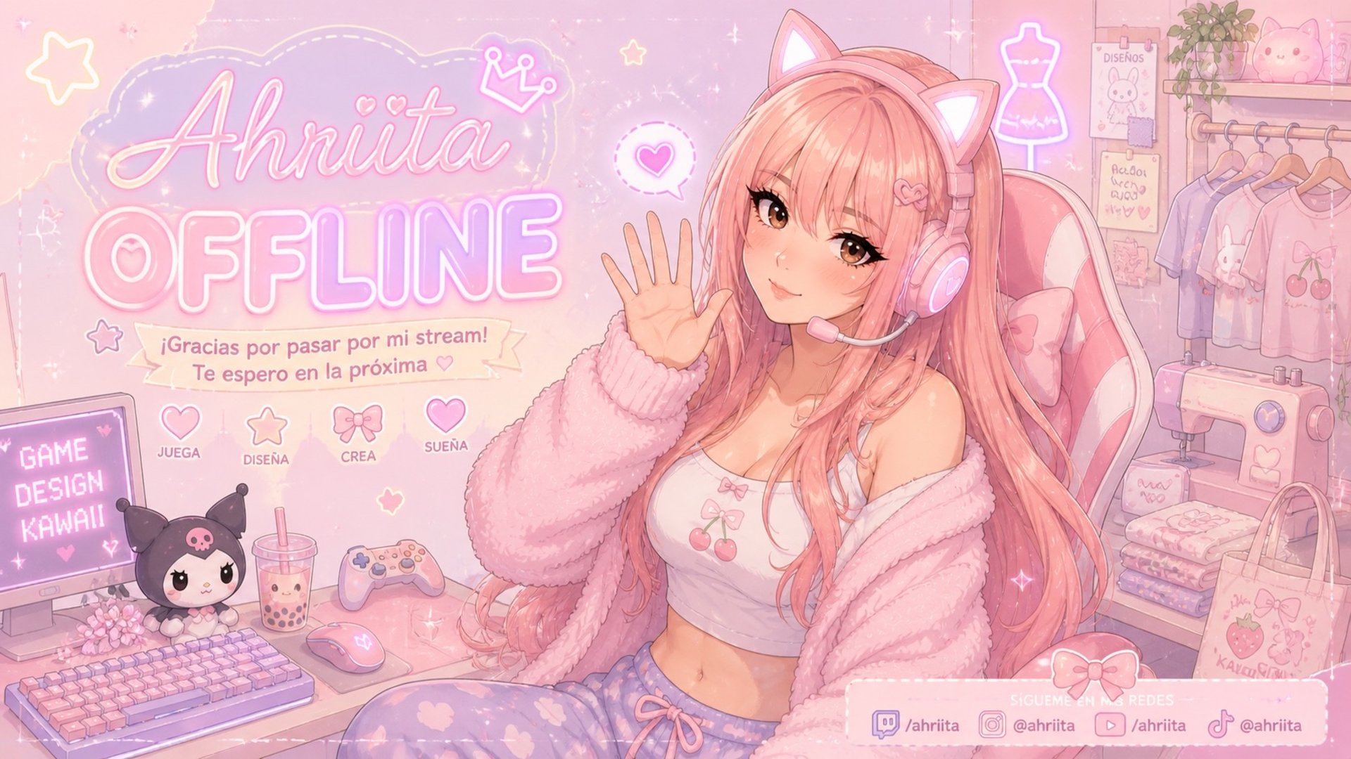 Ahriita Offline Background