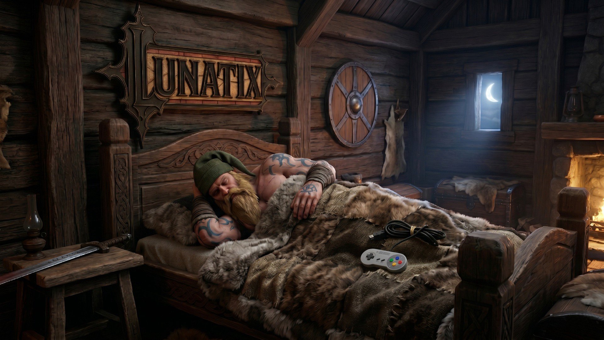Lunatix Offline Background