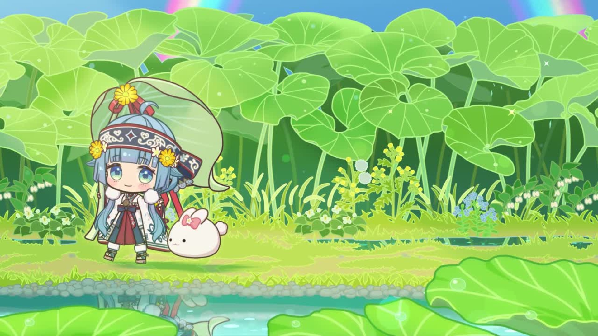 ココロニノンノ Offline Background