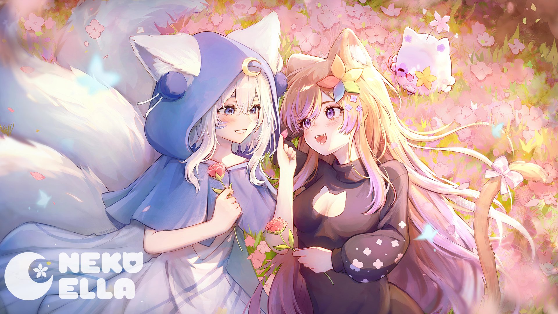 NekoElla Offline Background