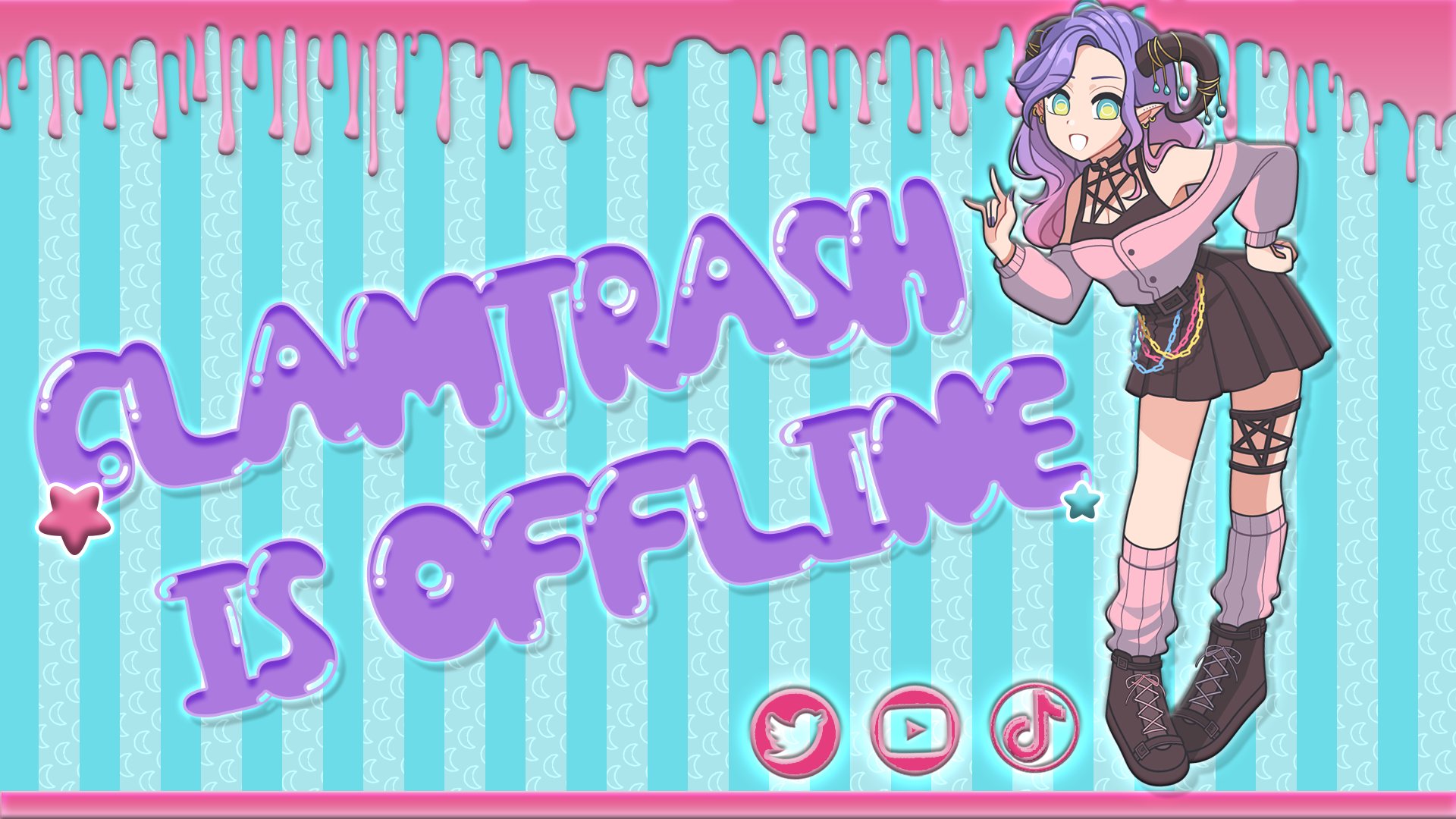 GlamTrash Offline Background