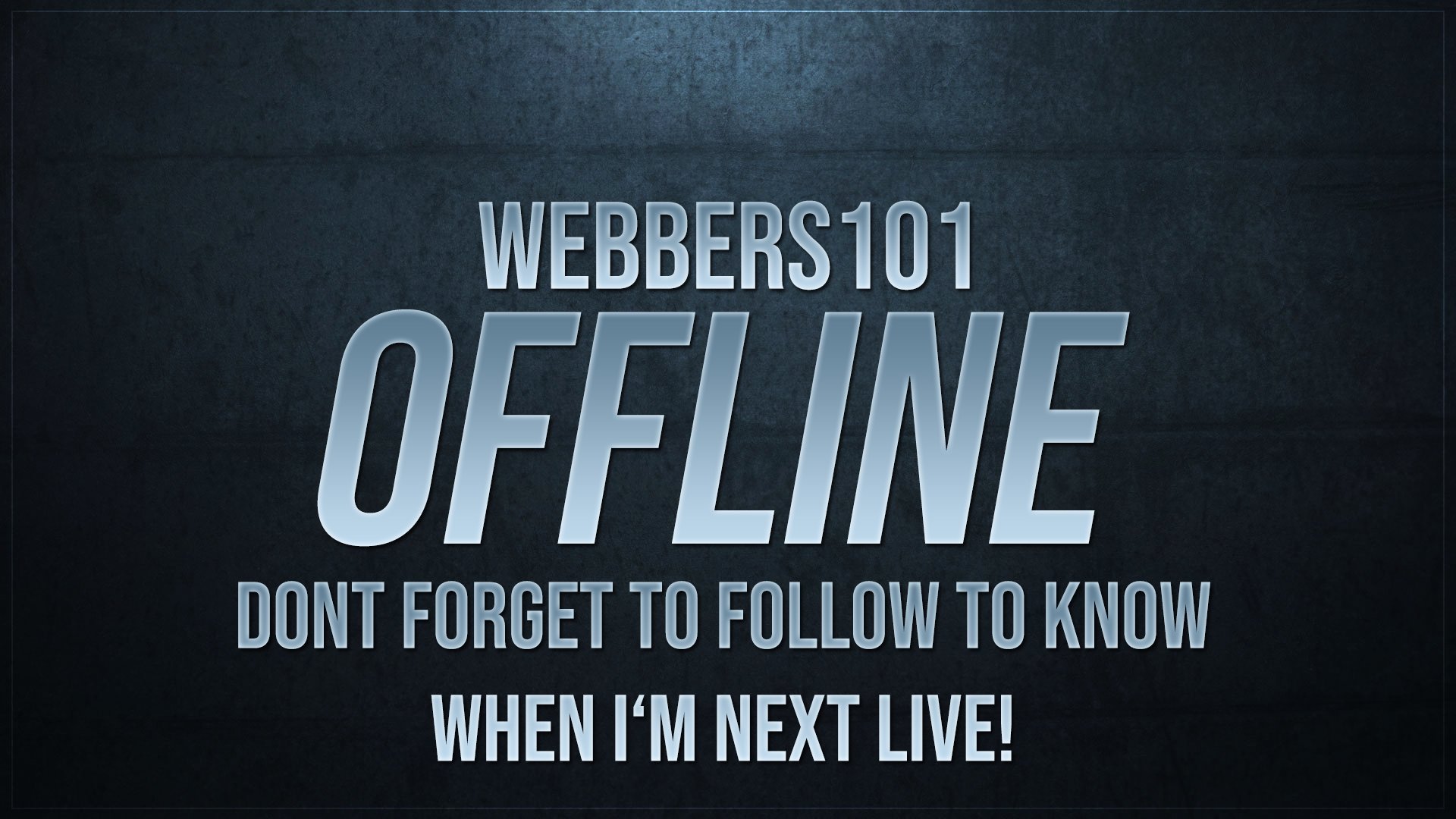 webbers101 Offline Background