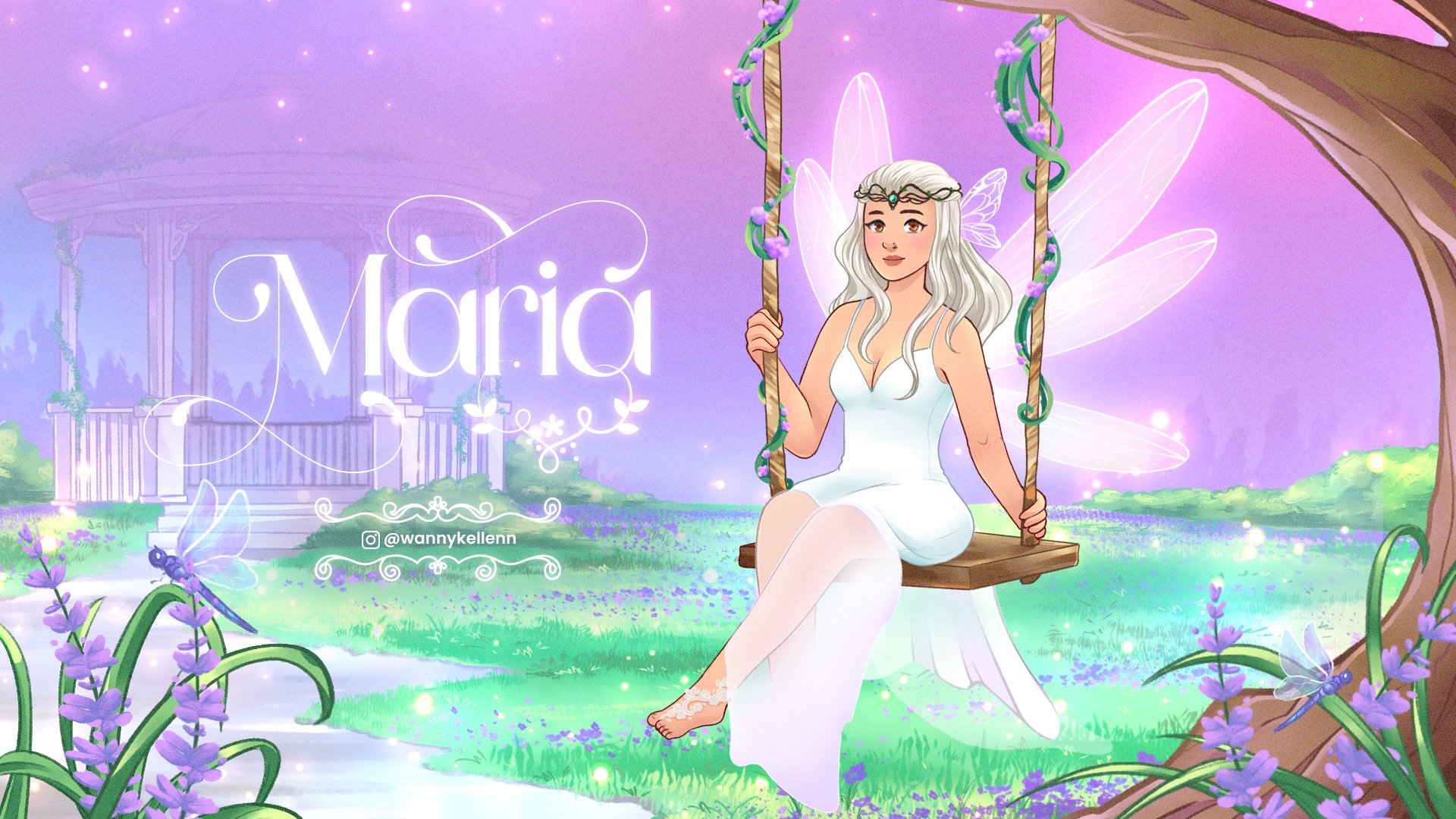 aMariaff Offline Background