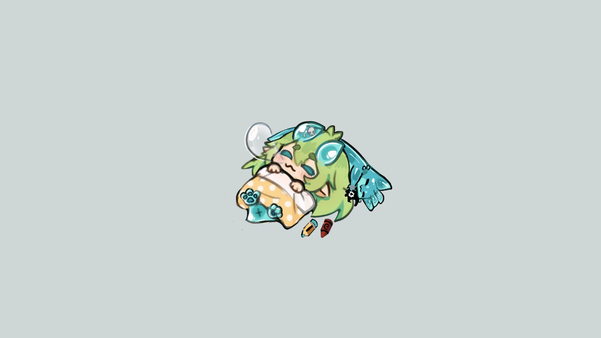 SlimyMana Offline Background