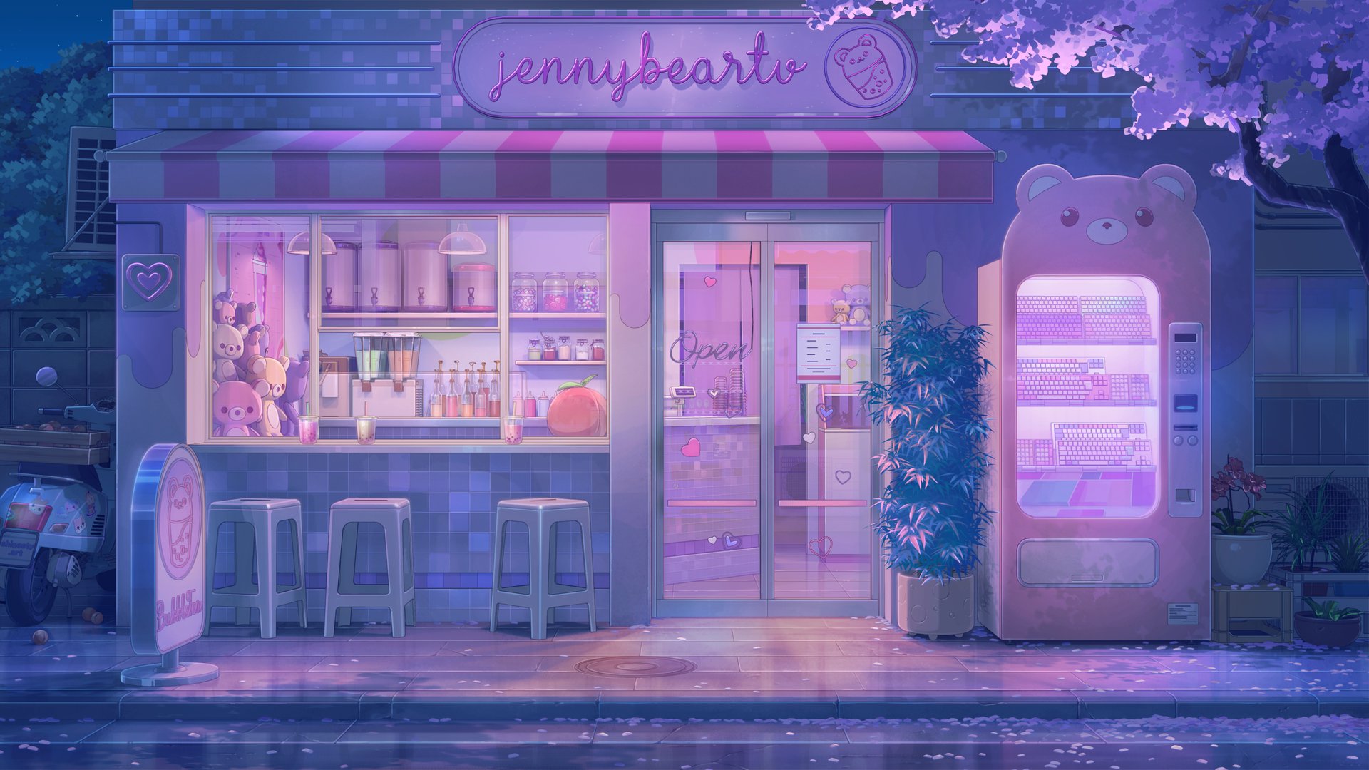 Jennybeartv Offline Background