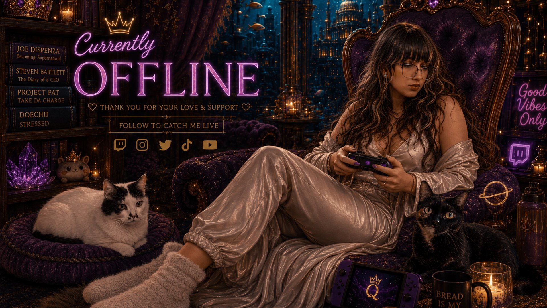 QueenOfAtlantis Offline Background