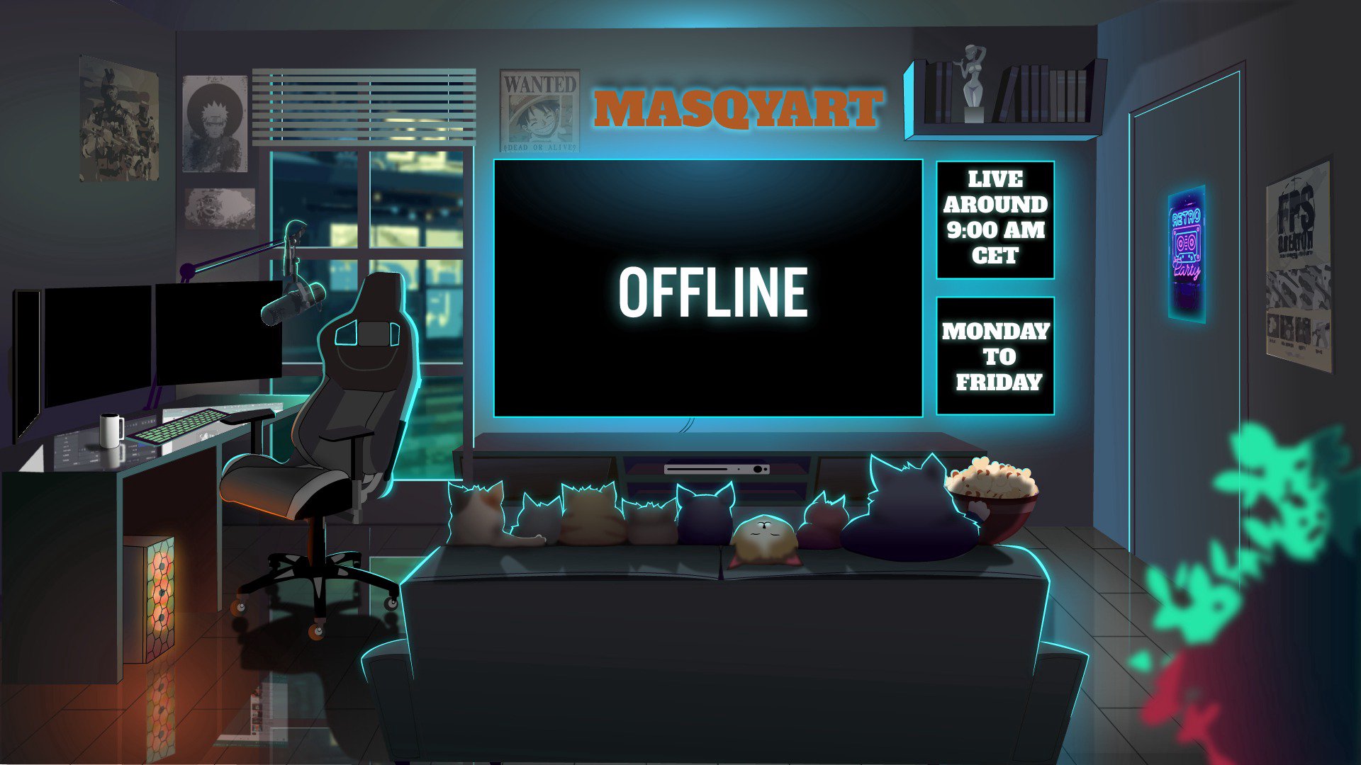 MasqyArt Offline Background