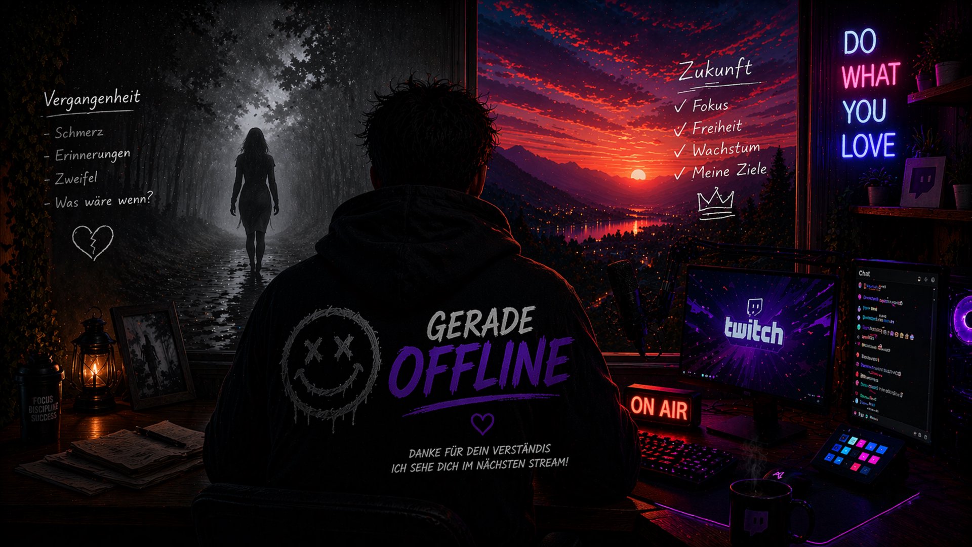 DreamingDragonTV Offline Background