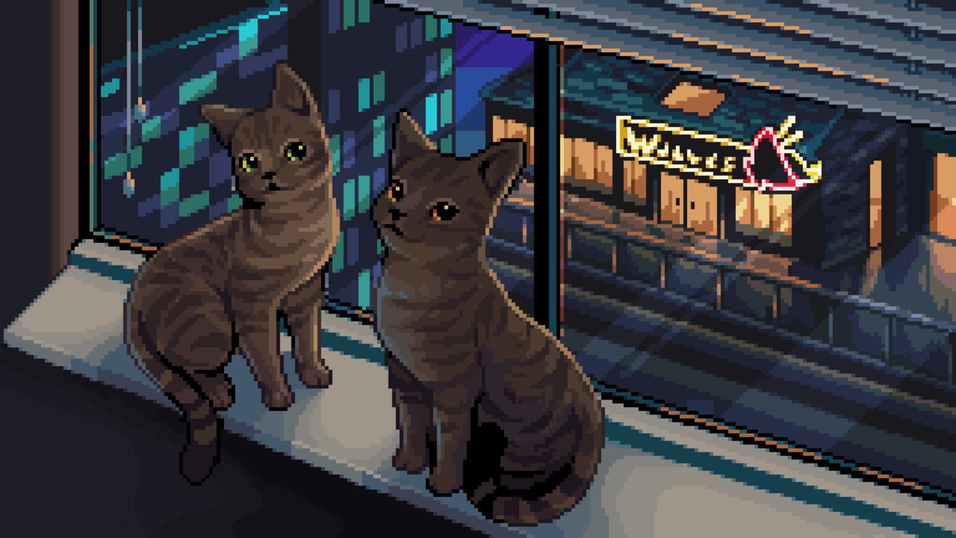 wasabiicat Offline Background