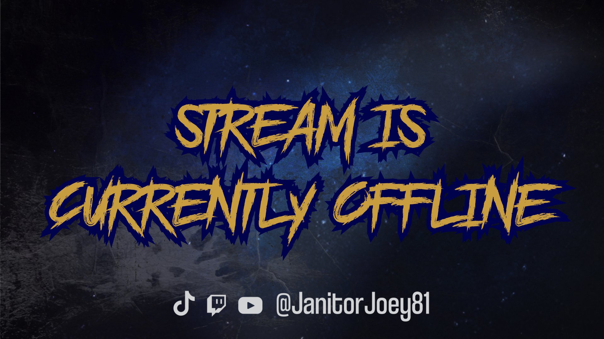 JanitorJoey81 Offline Background