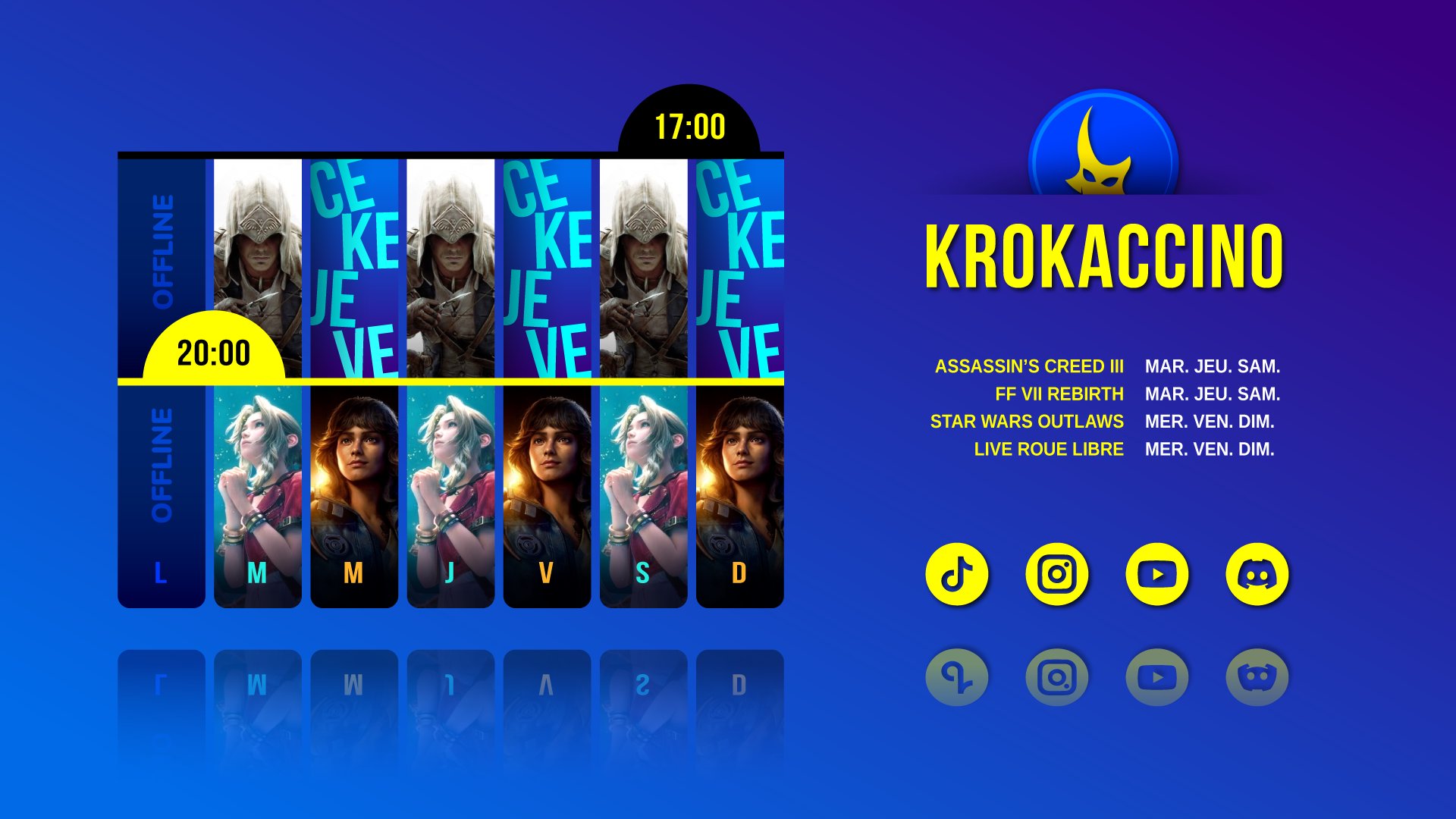 Krokaccino Offline Background