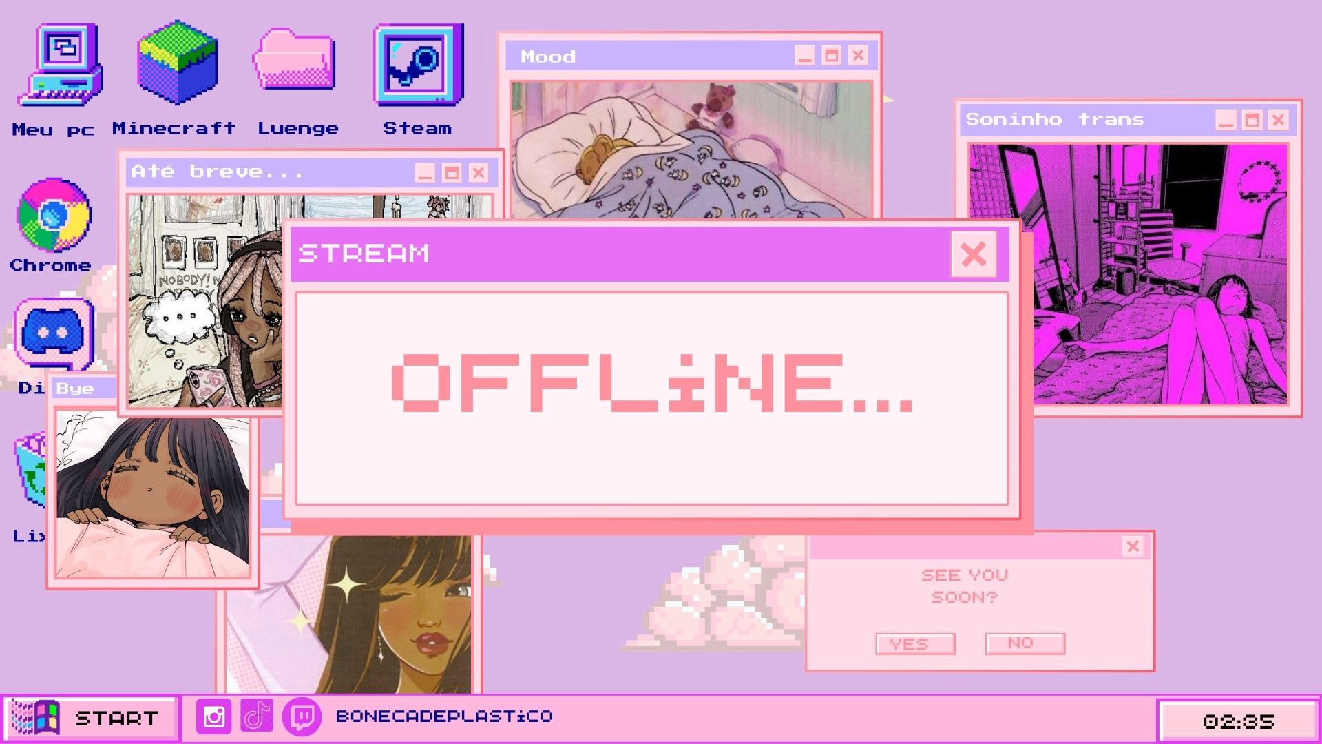 bonecadeplastico Offline Background
