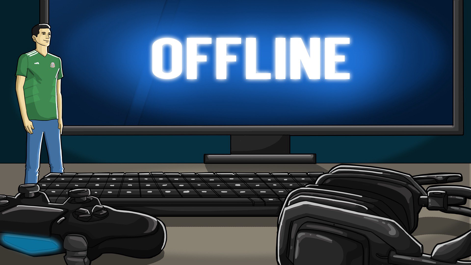 DavyJones Offline Background