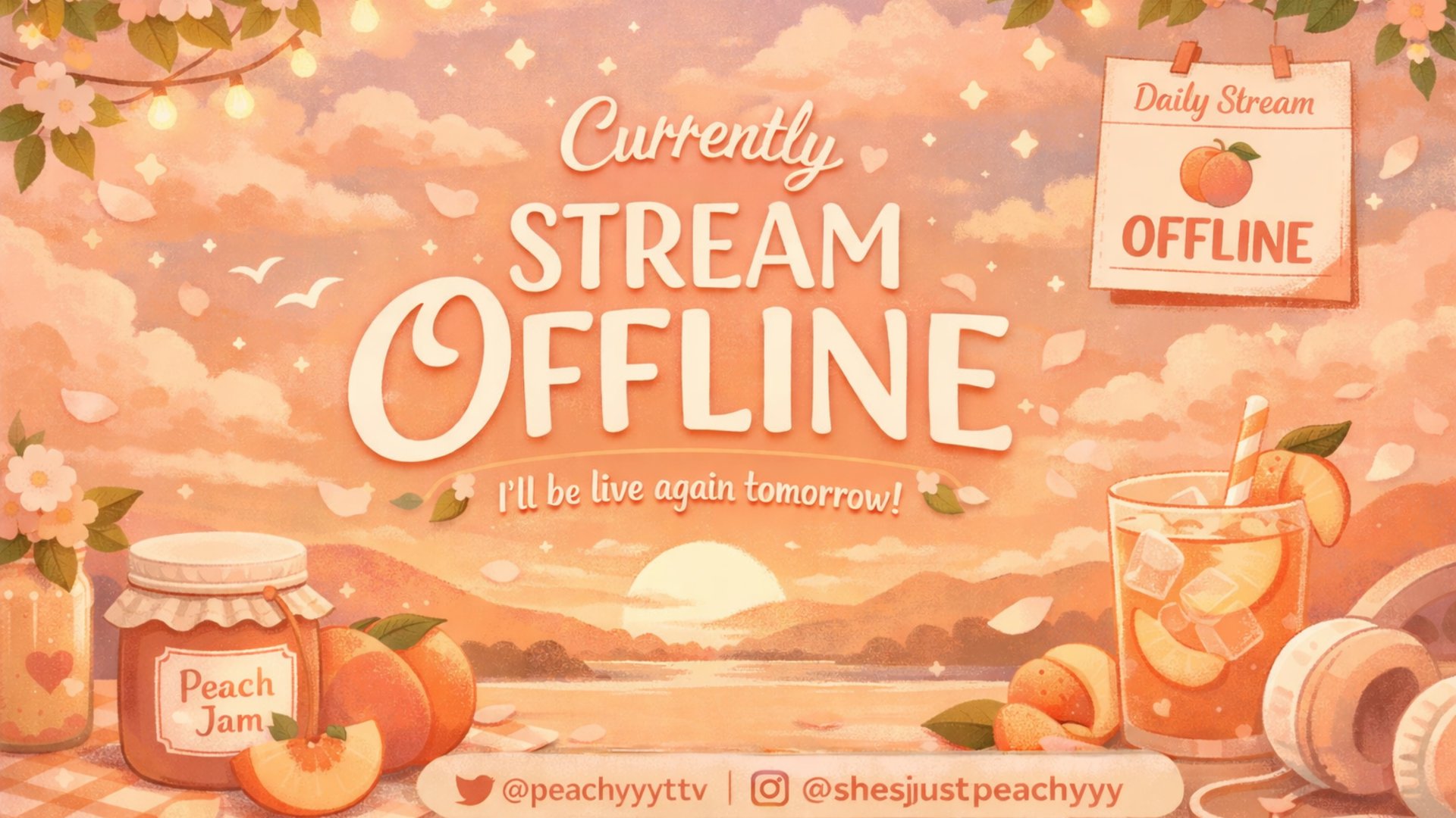 Shesjustpeachyyy Offline Background