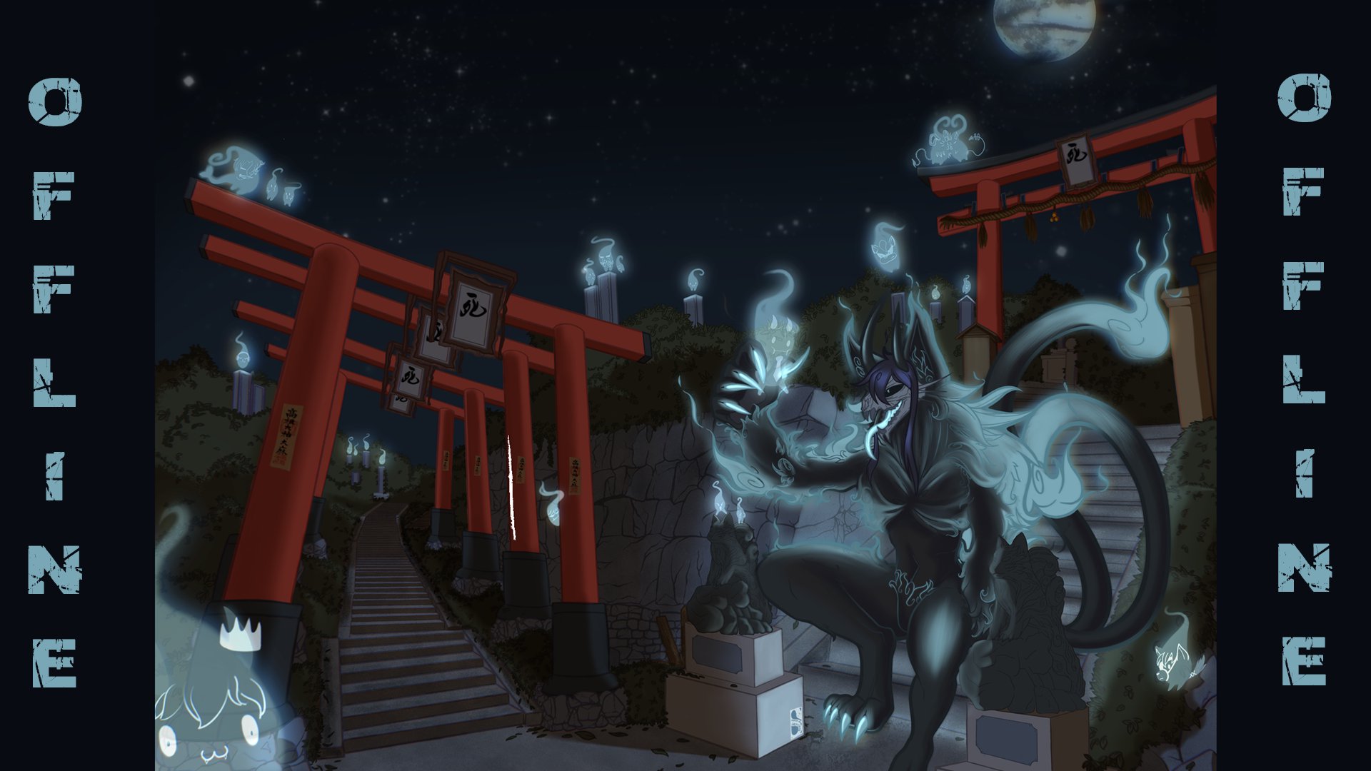NekomataUriko Offline Background