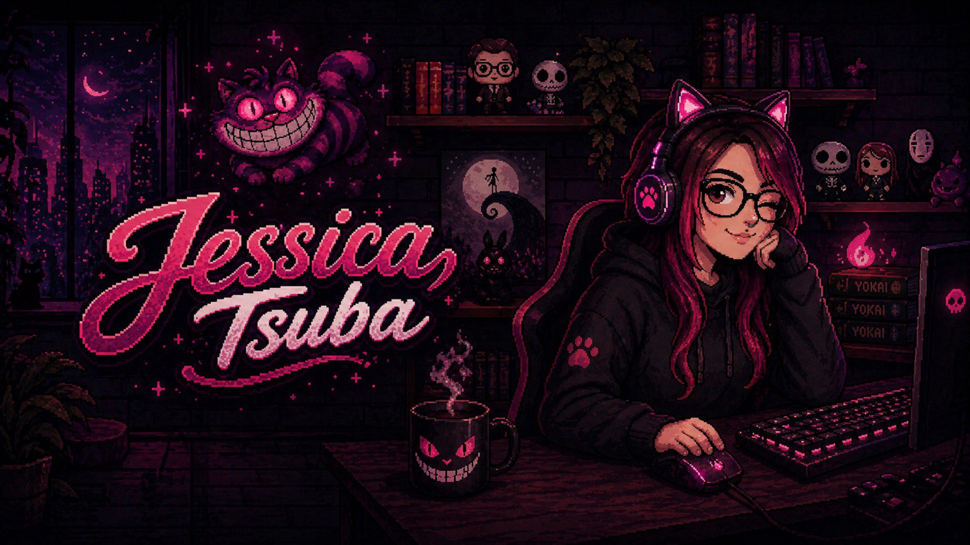 JessicaTsuba Offline Background