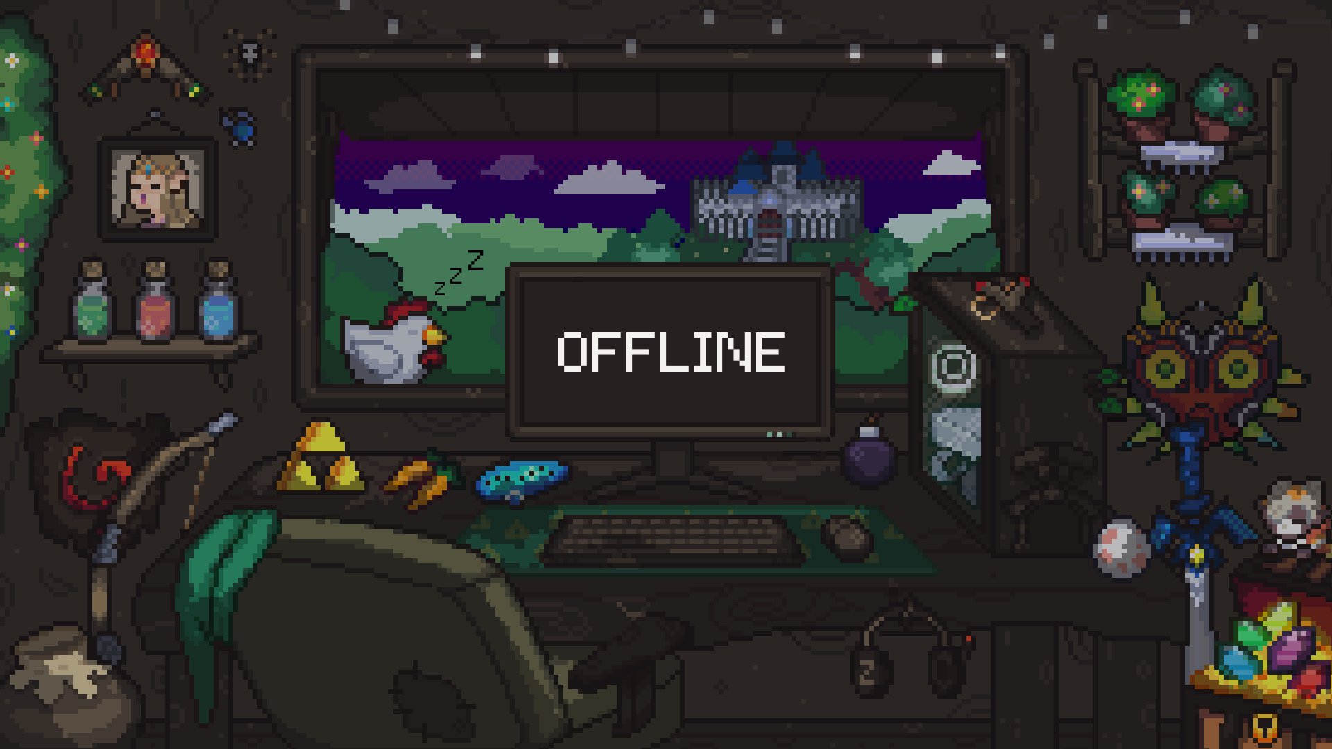 HylianHound Offline Background