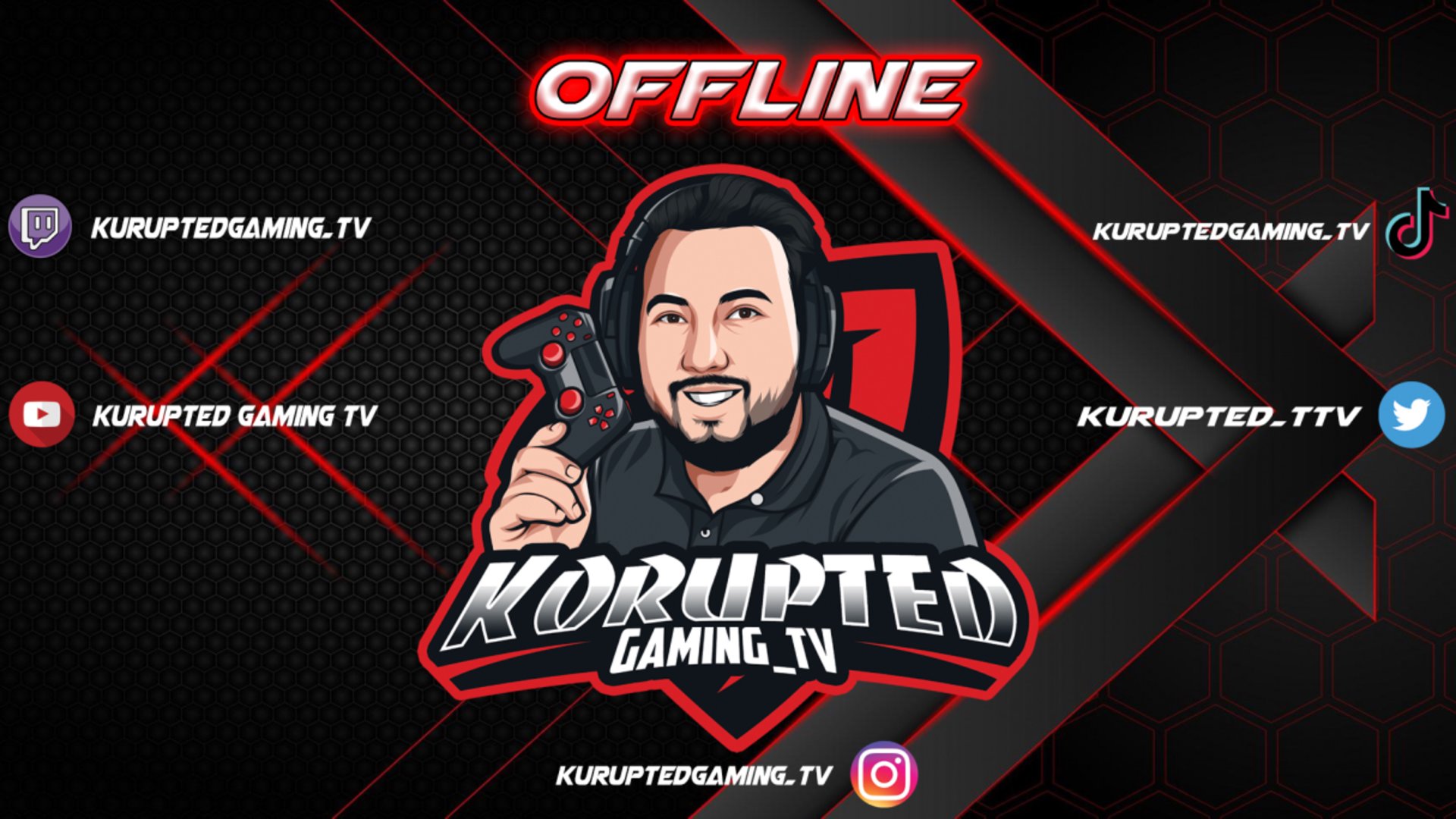 Kurupted_TV Offline Background
