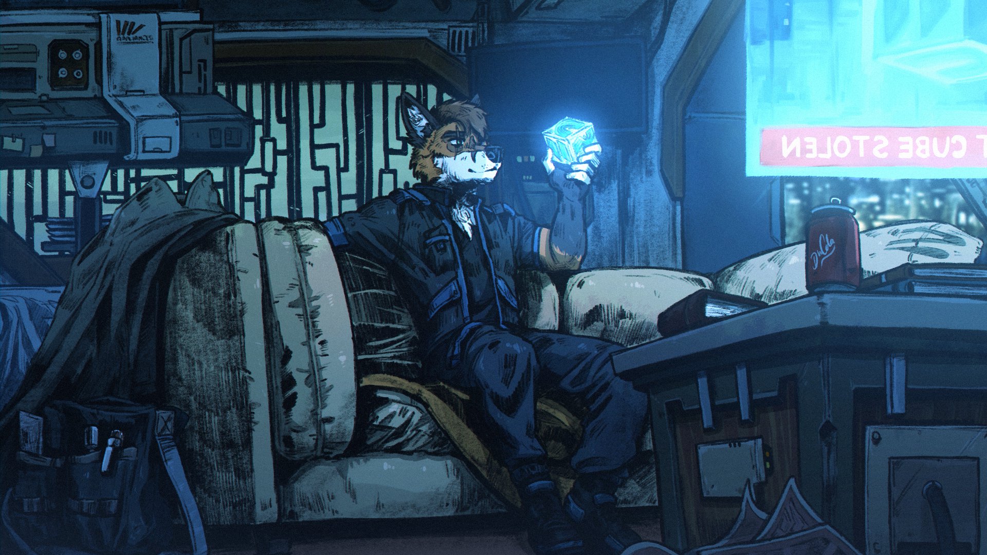 FoxThiefBran Offline Background