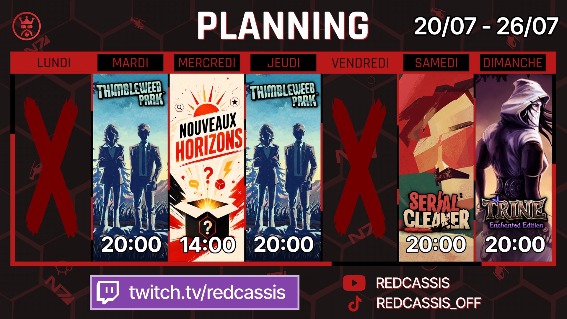 RedCassis Offline Background