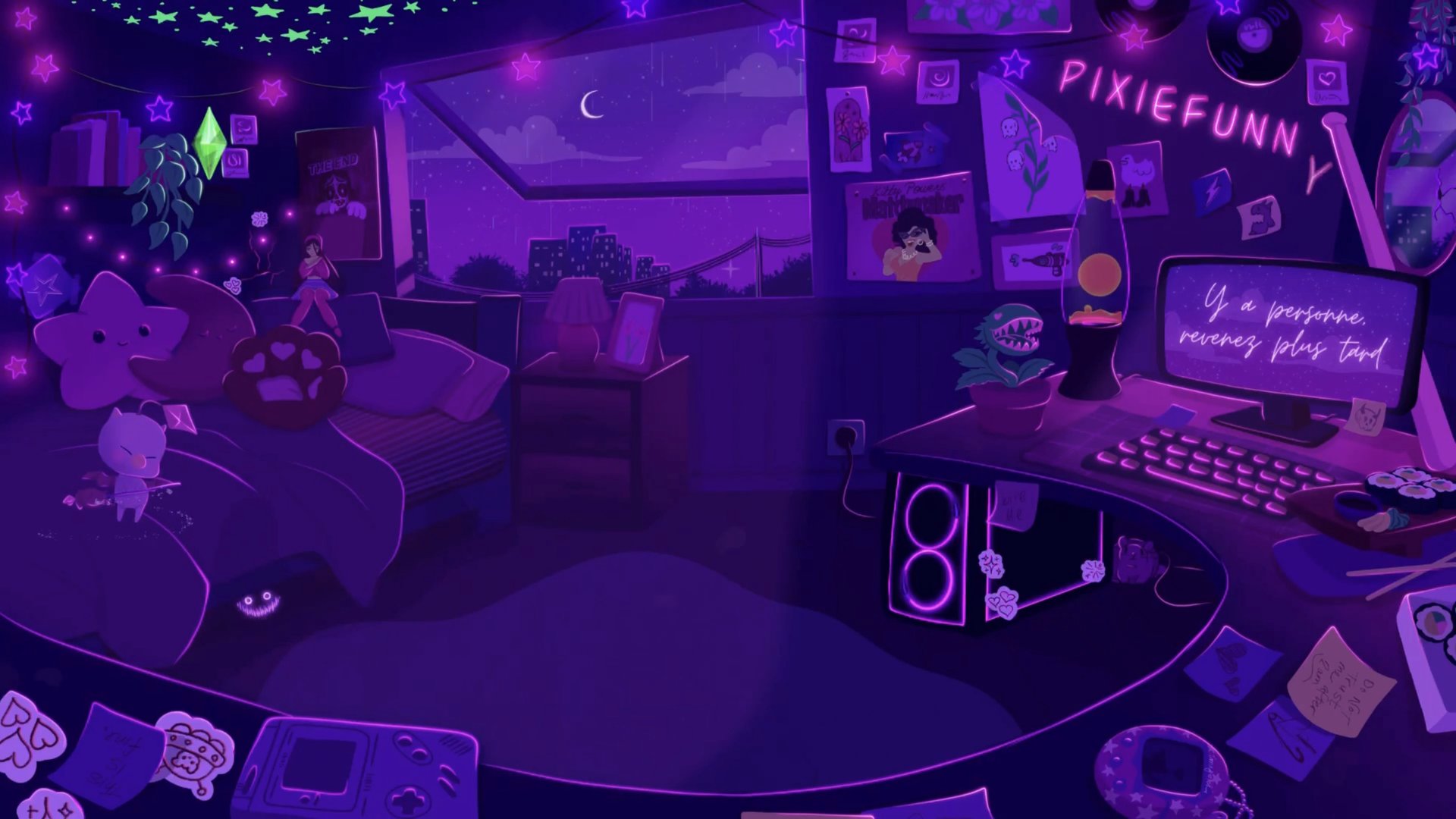 pixiefunny Offline Background