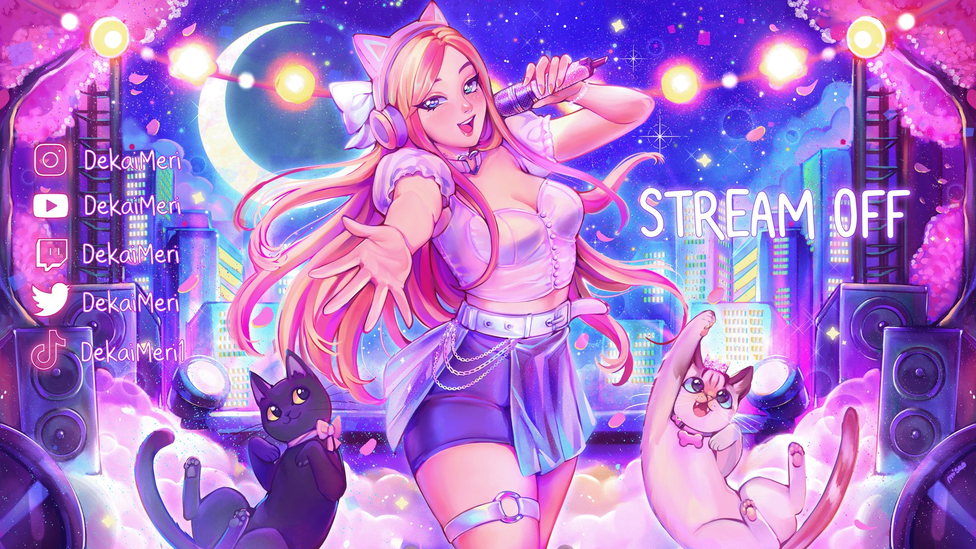 DekaiMeri Offline Background