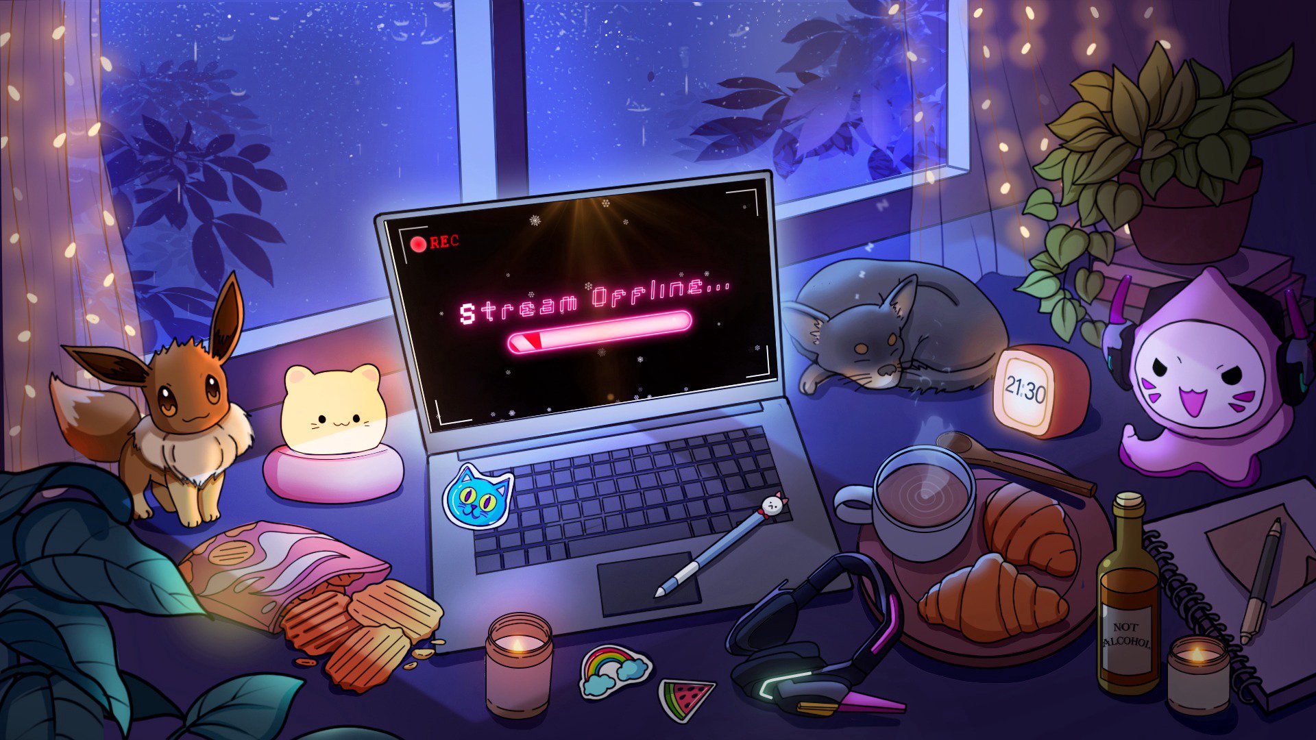sammziee Offline Background
