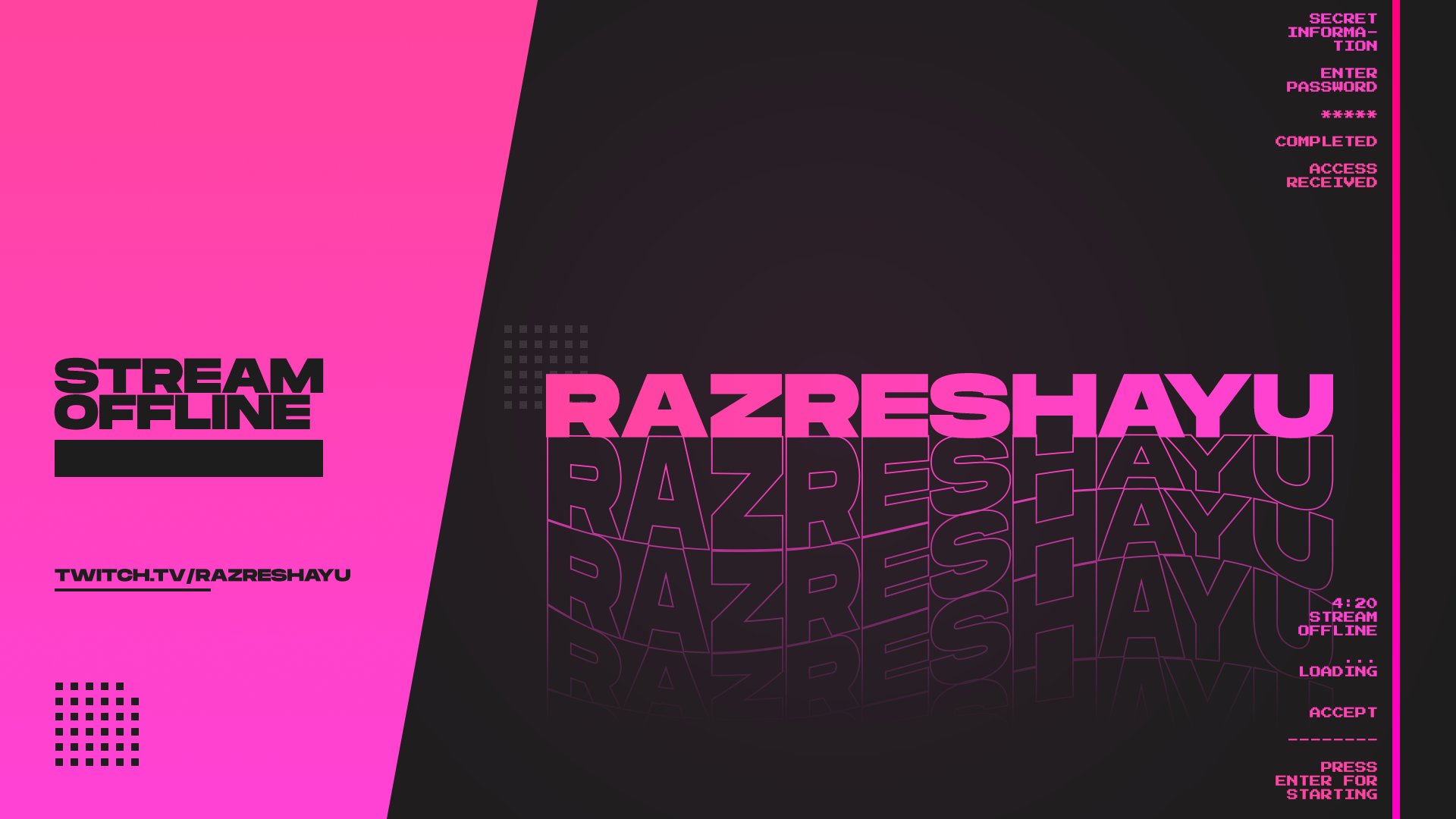 razreshayu Offline Background