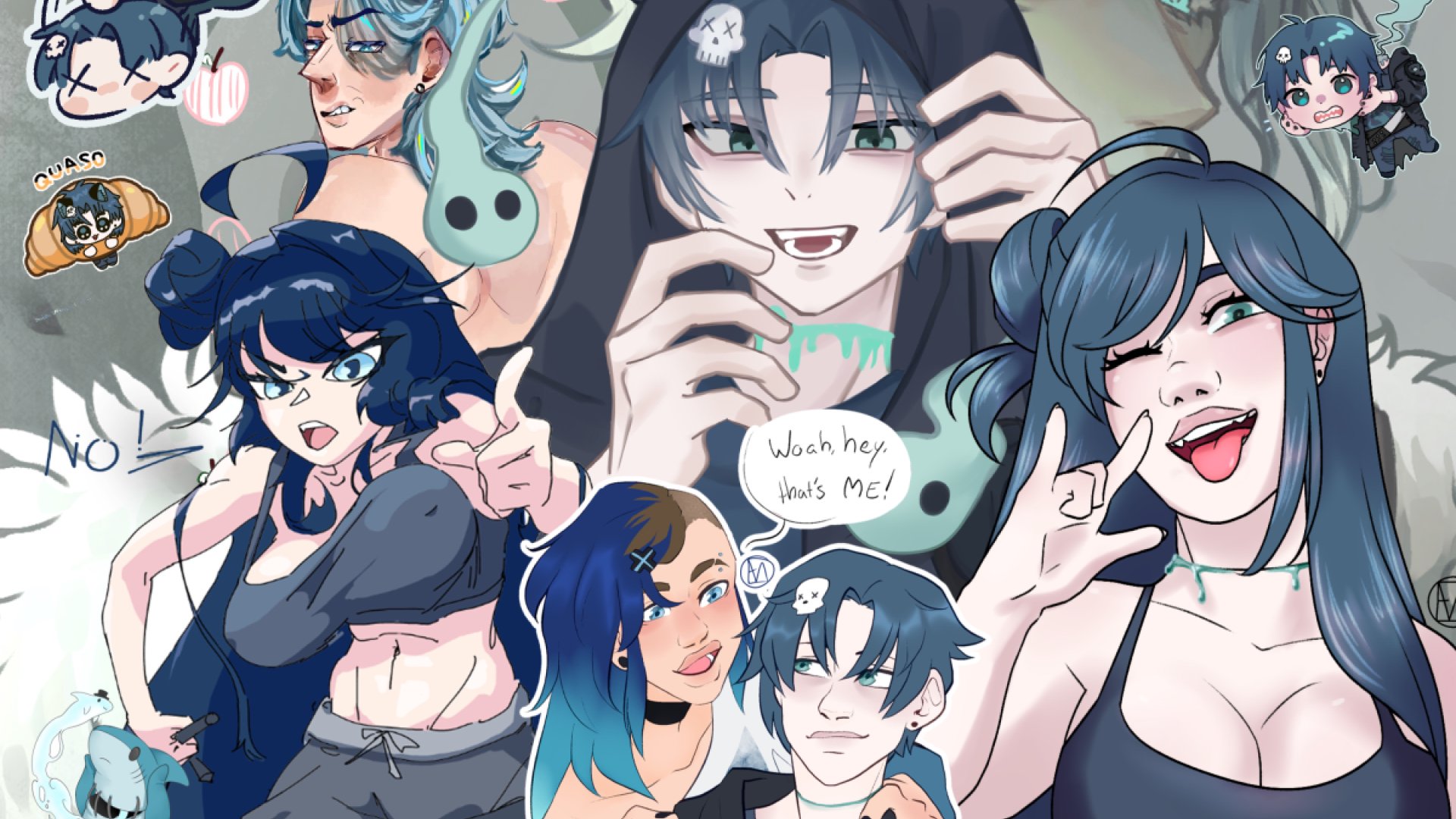 FennieFenris Offline Background