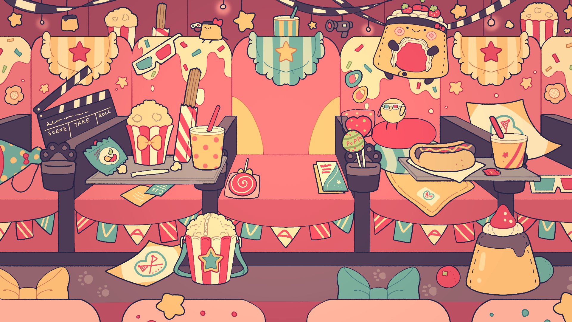 はたたてふうか Offline Background