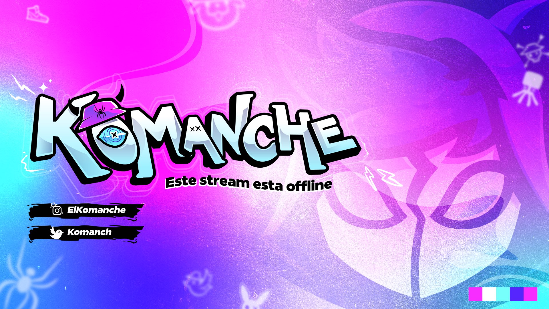 komanche Offline Background