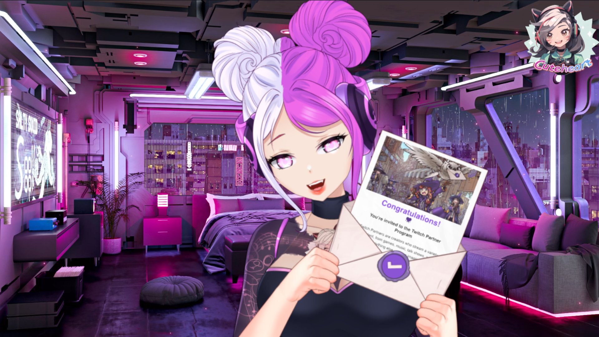 Sunny_Cuteheart Offline Background