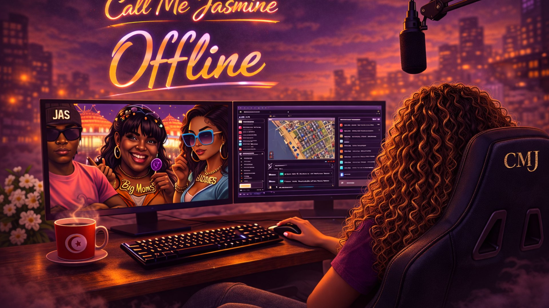 CallMeJasmine Offline Background