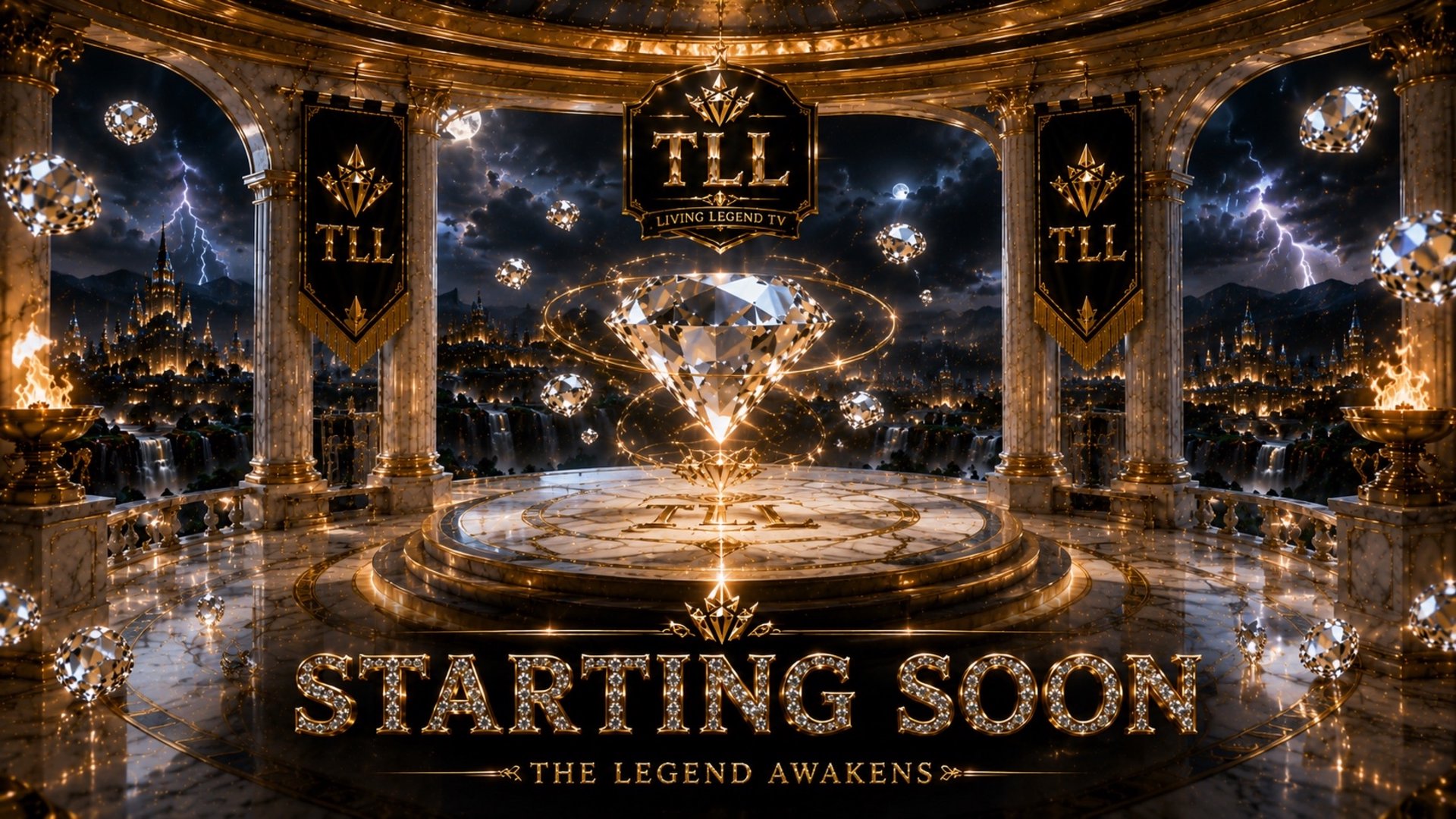 TheLivingLegendTV Offline Background