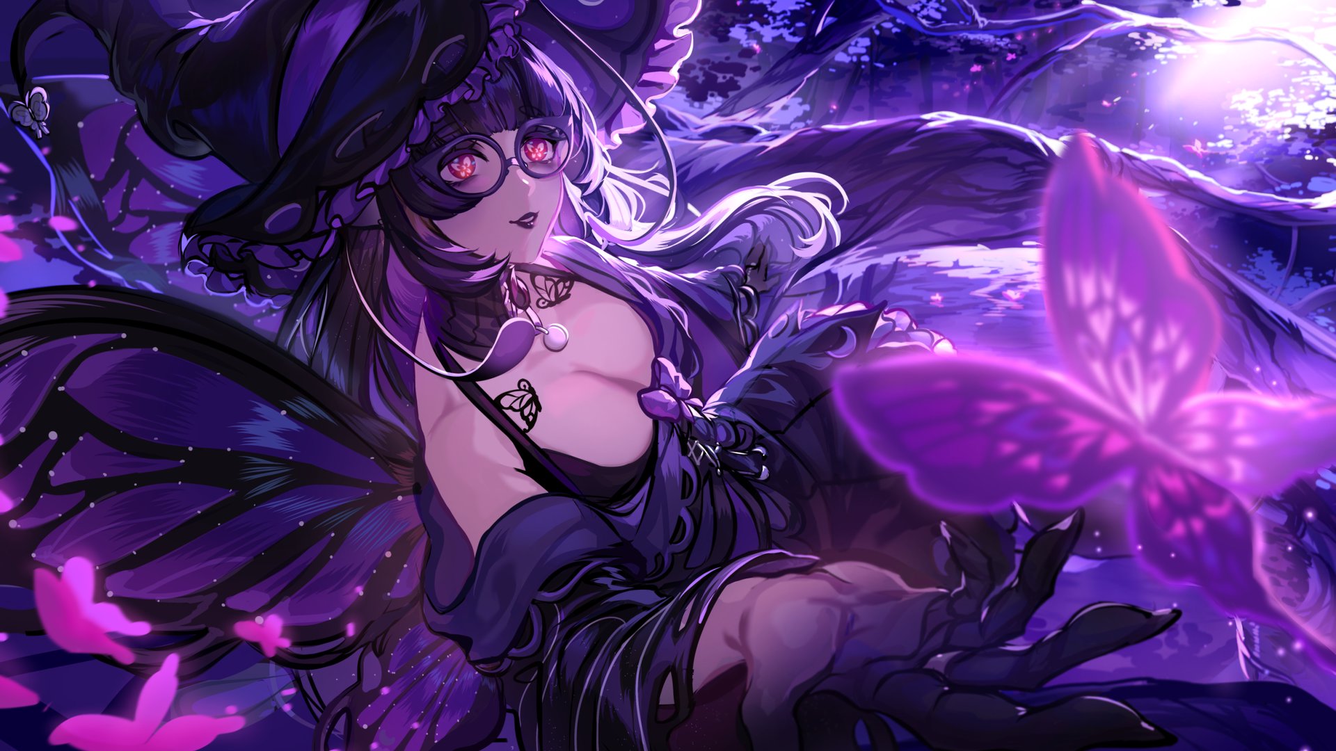 ViolettaWitch Offline Background