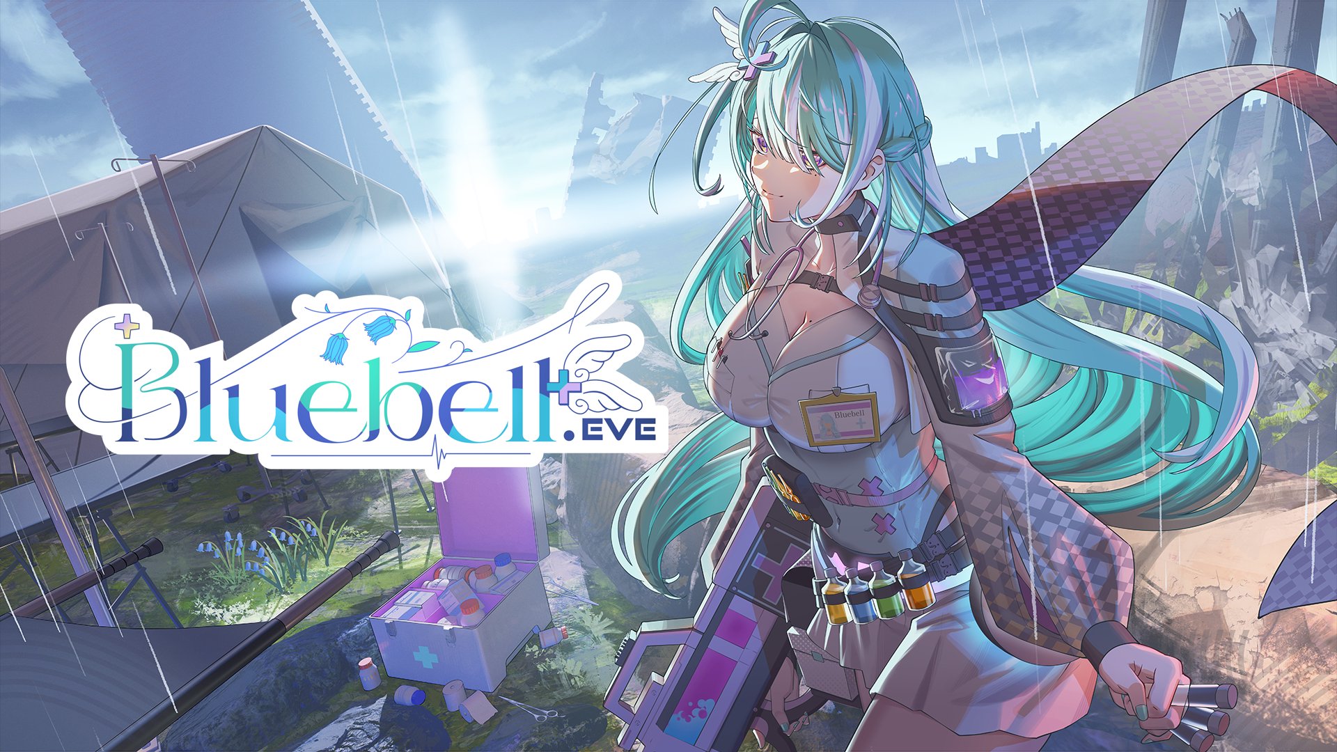 bluebellscript Offline Background