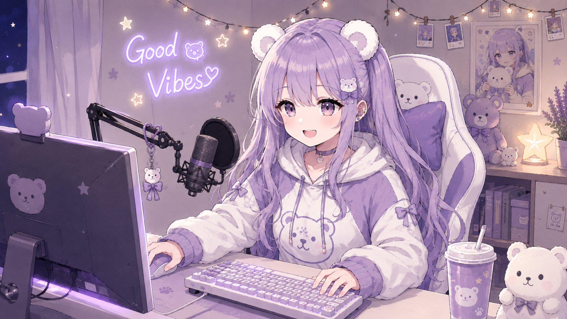 柔柔啦 Offline Background