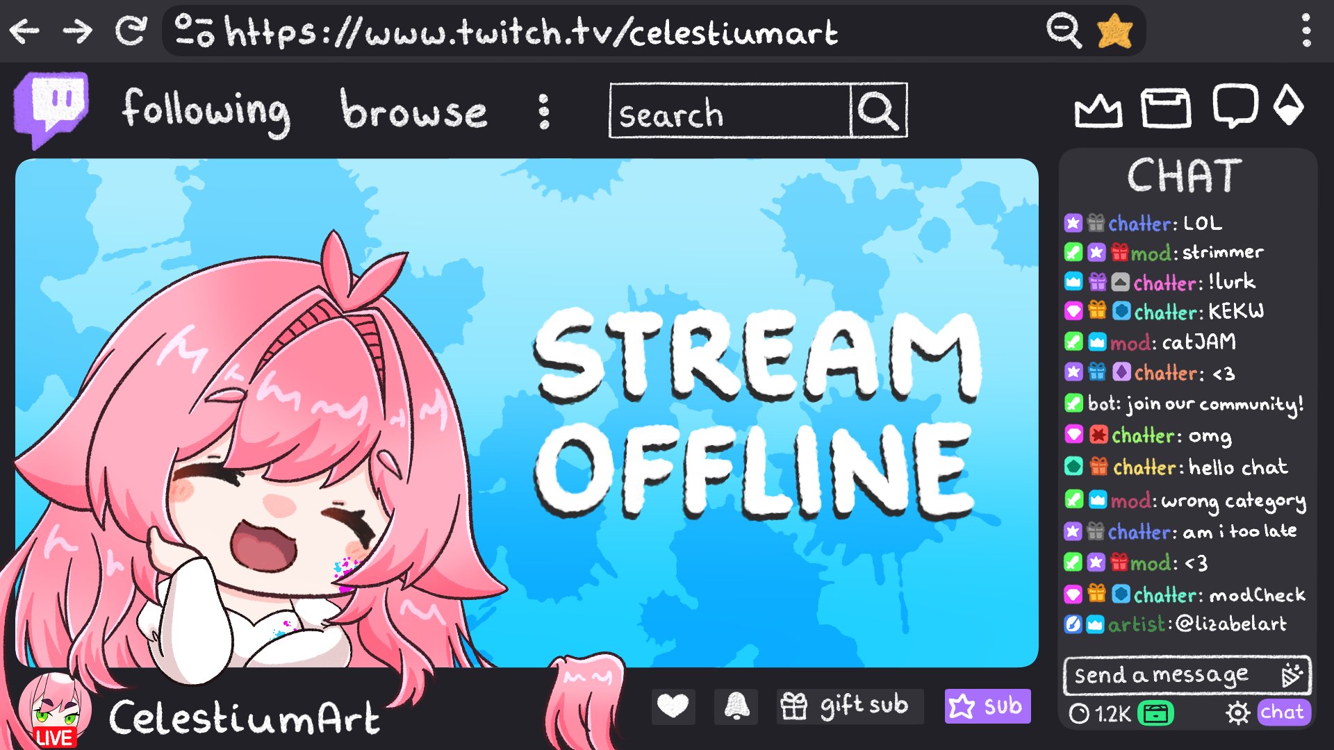 CelestiumArt Offline Background