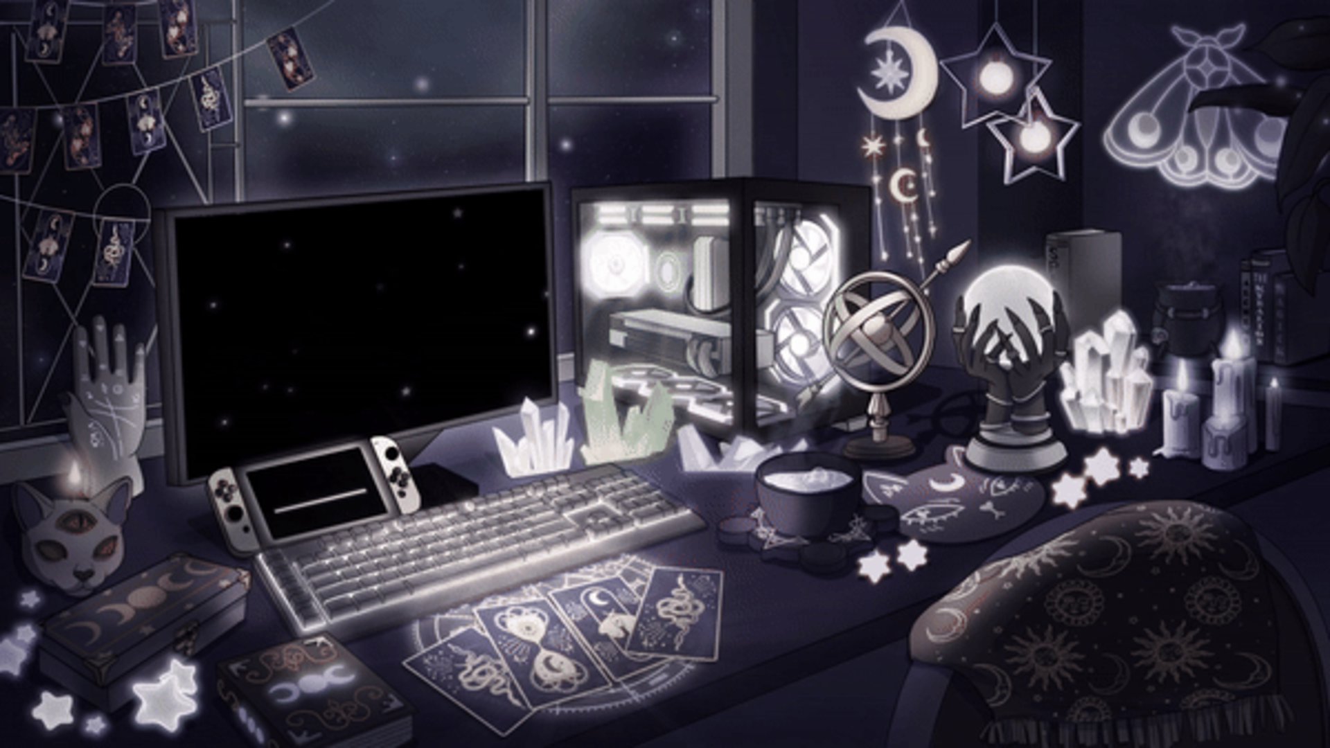 Mysteriousfox0 Offline Background
