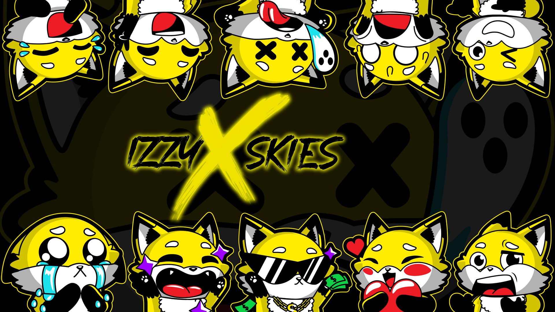 IzzyxSkies Offline Background