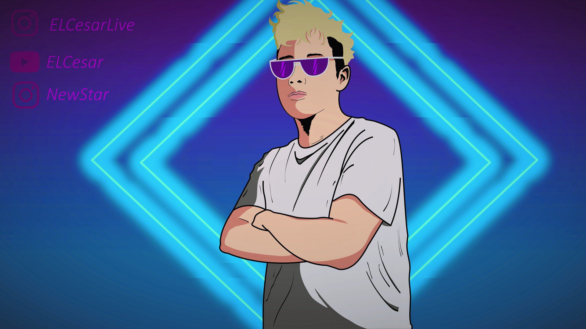 ElCesarLIVE Offline Background
