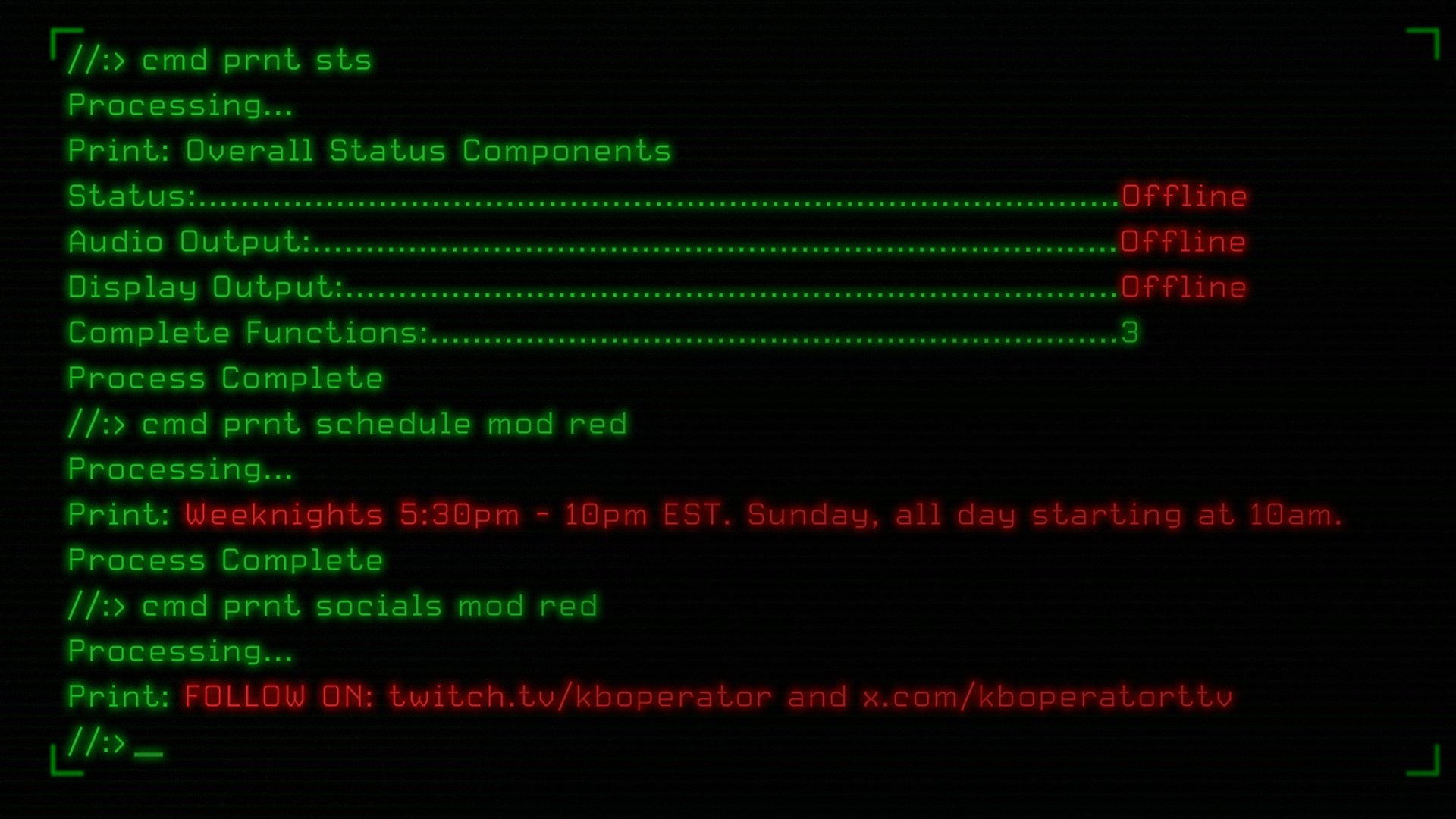 KBOperator Offline Background