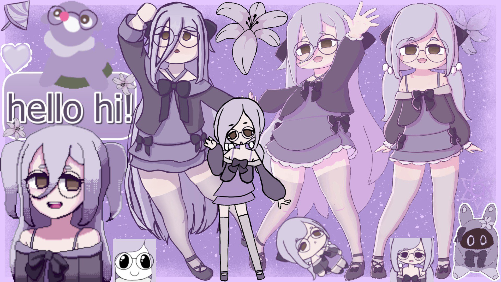 YurichiLily Offline Background