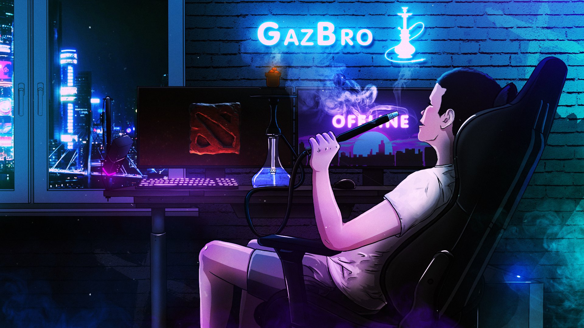 gazbro27 Offline Background