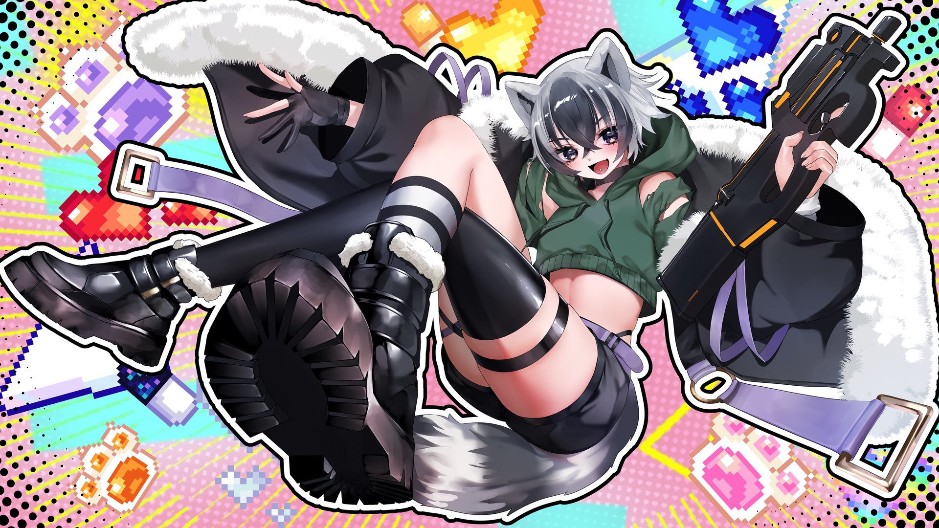 あらいりく Offline Background