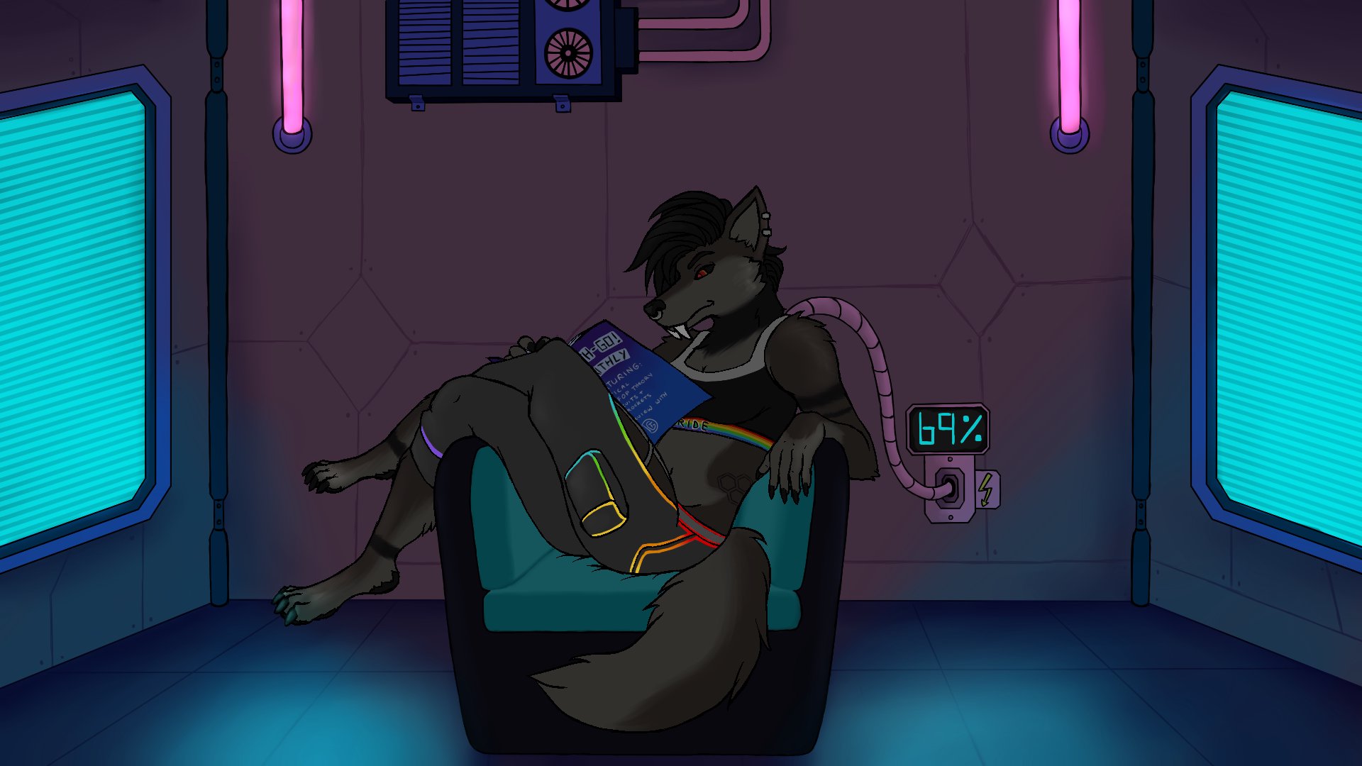 ShatterdCoyote Offline Background