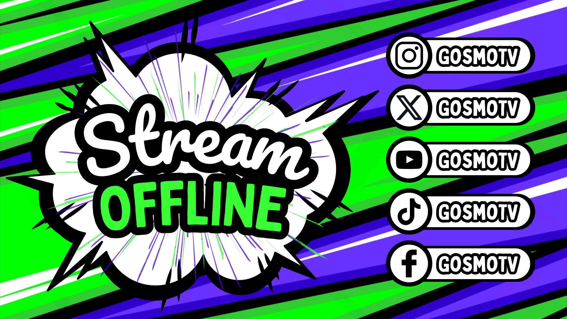 GosmoTV Offline Background