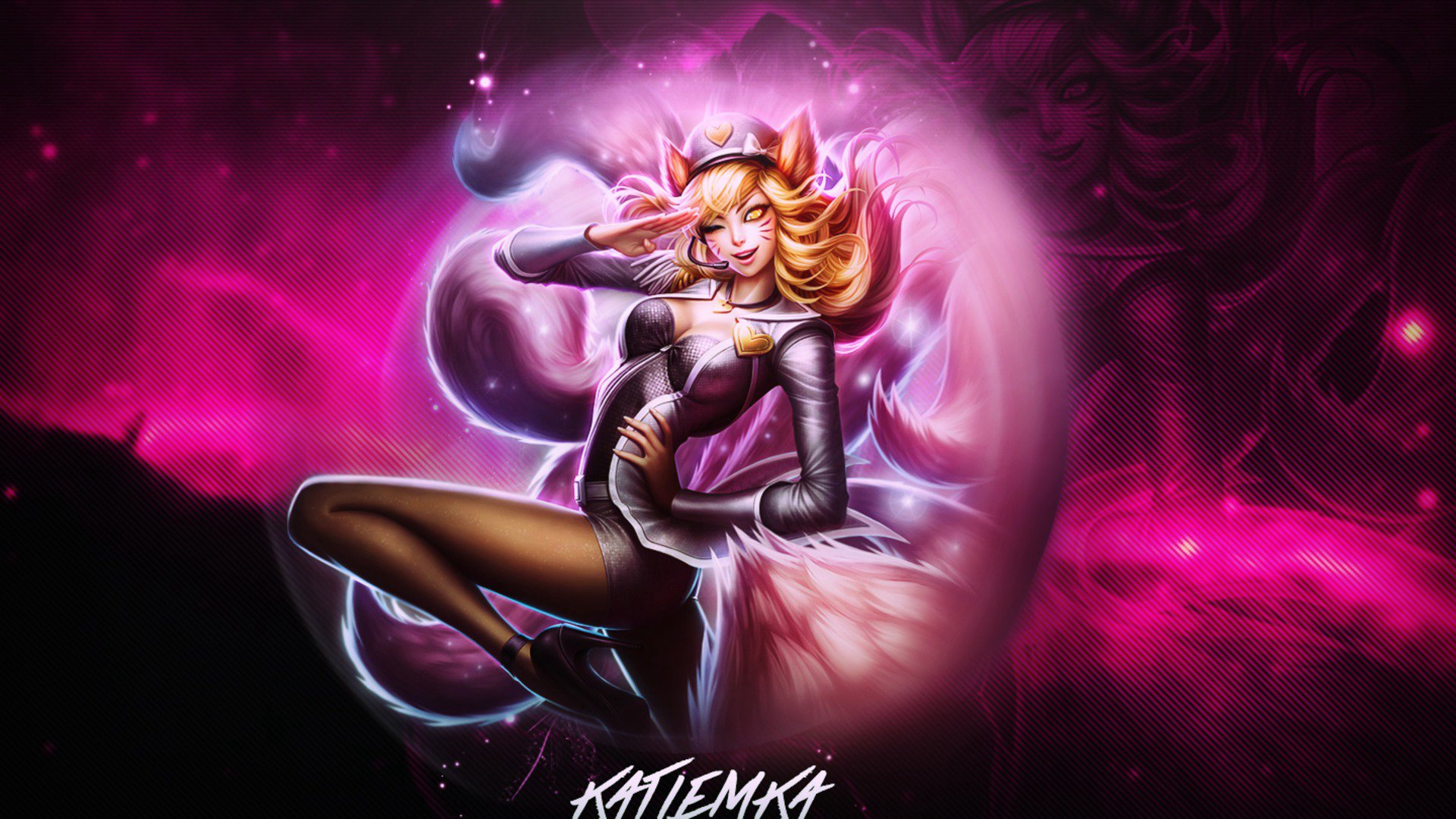 KatieMka Offline Background